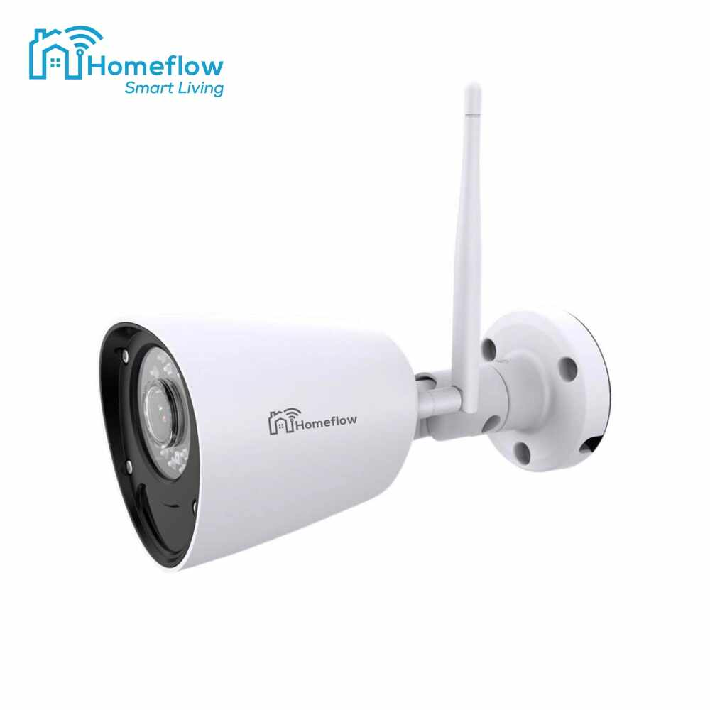 Camera de supraveghere wireless Homeflow C-6003, Exterior, Detectie miscare, Night Vision, Control de pe telefonul mobil – Resigilat