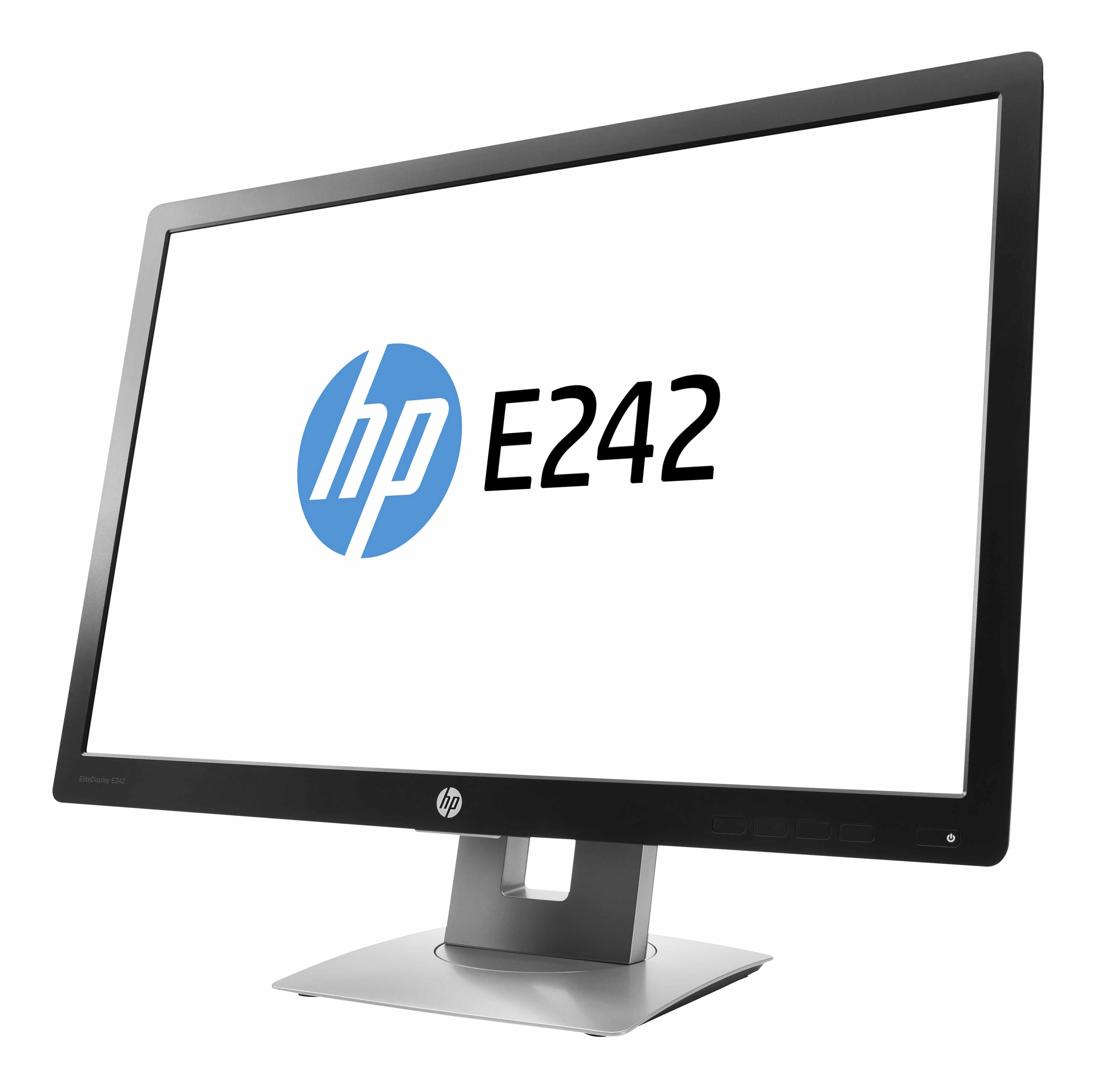 Monitor Second Hand HP EliteDisplay E242, 24 Inch IPS, 1920 x 1200, VGA, Display Port, HDMI, USB