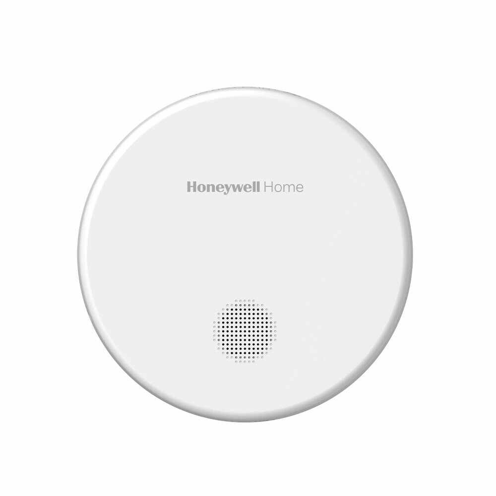Detector de fum Honeywell Home R200S-2, IP20, baterie 10 ani, alarma, 85 db, alb