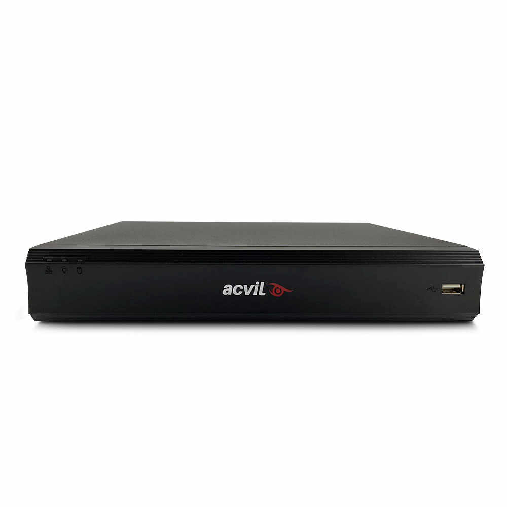 DVR Pentabrid Acvil Pro XVR5104FHD, 4 canale, 5 M-N, audio prin coaxial, PoS